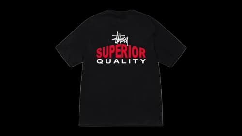 Stussy Superior Quality Tee Black