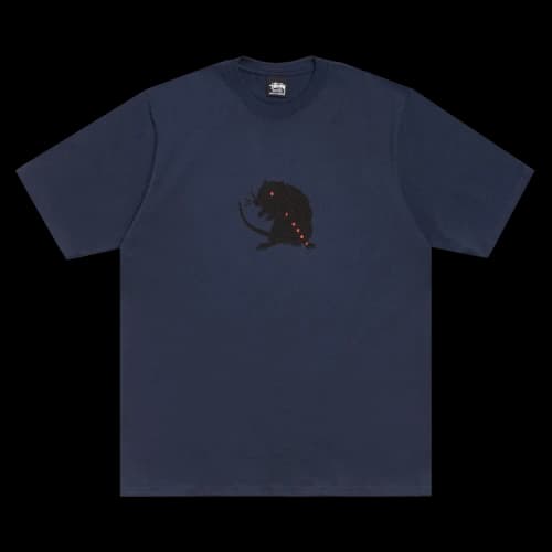 Stussy Long Range Tee 'Navy'