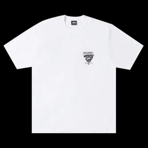 Stussy Dragon Tee 'White'