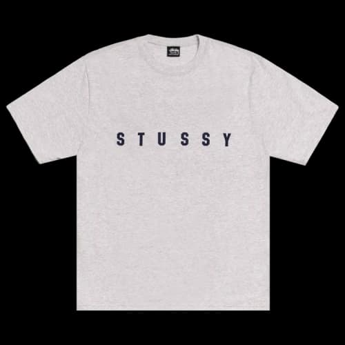 Stussy Lens Tee 'Ash Heather'