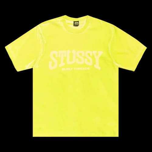 Stussy Burly Tee 'Lemon'
