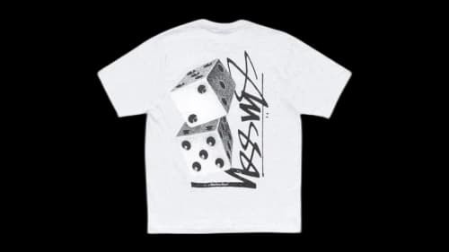 Stussy Tall Dice Tee Ash Heather