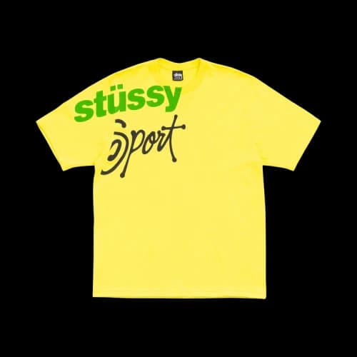 Stussy Sport Tee 'Lemon'