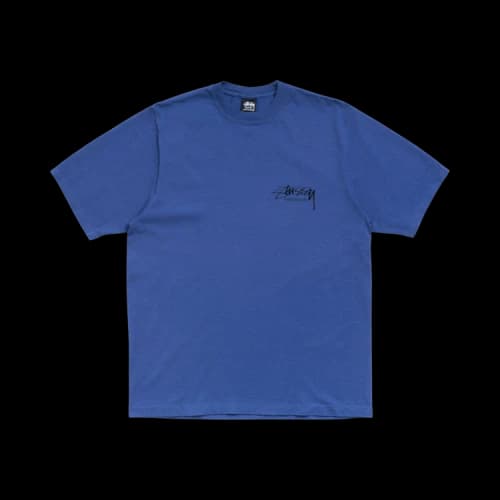Stussy Beach Roots Tee Pigment Dyed 'Indigo'