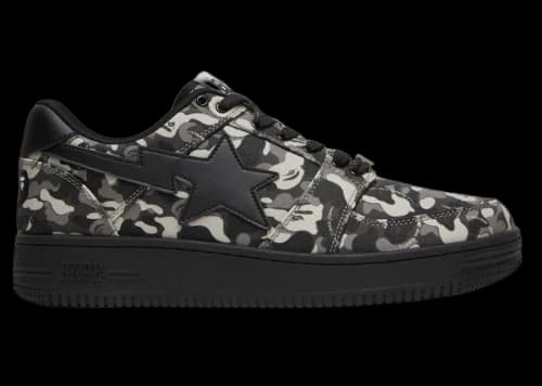 A Bathing Ape Bape Sta Comme Des Garcons Black Camo