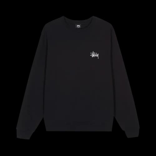 Stussy Basic Crew 'Black'