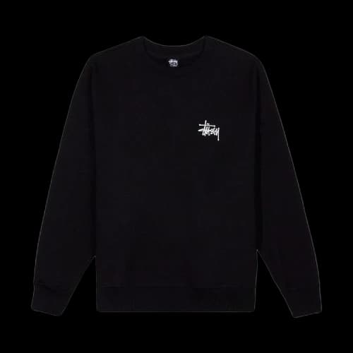Stussy Basic Crew 'Black'