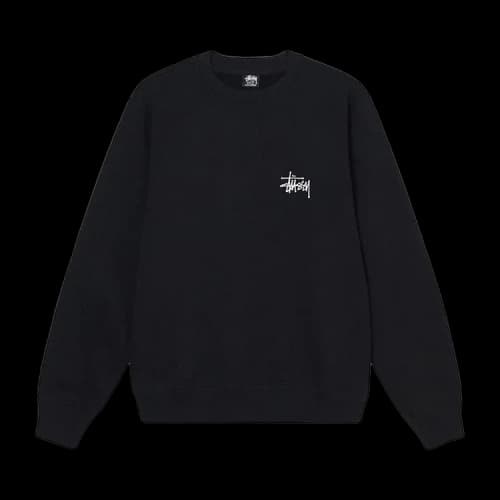 Stussy Basic Crew 'Black'