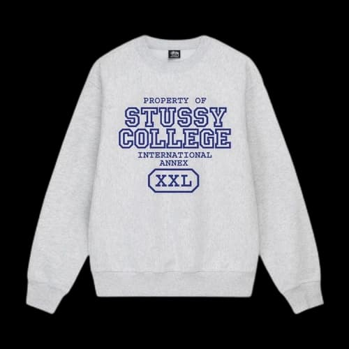 Stussy Property Of Crew 'Ash Heather'