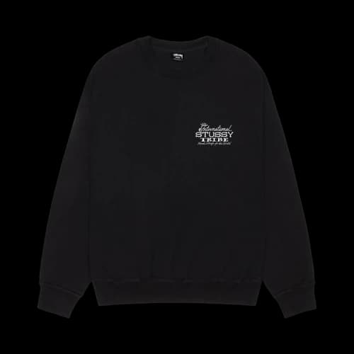 Stussy IST Crew Pigment Dyed 'Black'
