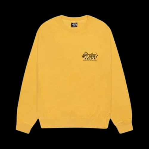 Stussy Ist Pigment Dyed Crewneck Honey
