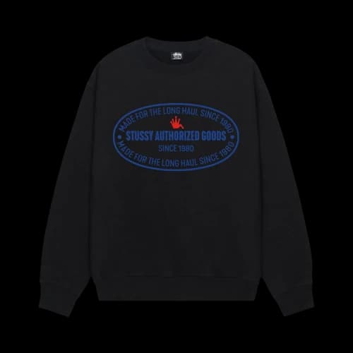 Stussy Authorized Crew Black