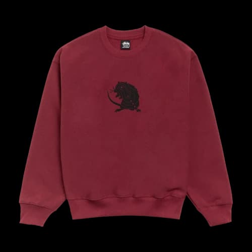 Stussy Long Range Crew 'Wine'