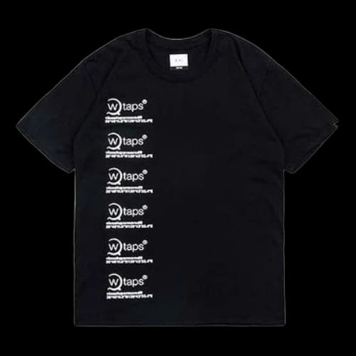 WTAPS Warfare Tee Letters Logo Short-Sleeve Men