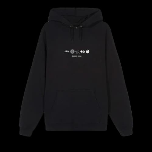 Stussy Global Desigh Corp. Hoodie 'Black'