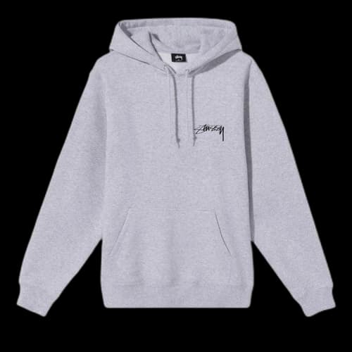Stussy ITP Roses Hoodie 'Ash Heather'