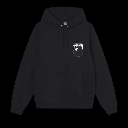 Stussy 8 Ball Hood 'Black'