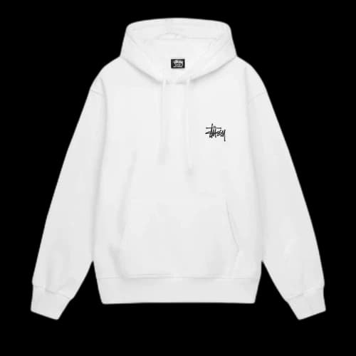 Stussy Basic Hood 'White'