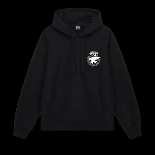 Stussy Beach Roots Hoodie 'Black'