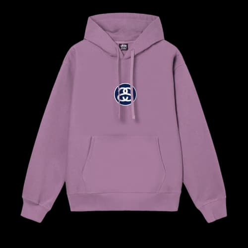 Stussy SS-Link Hoodie 'Orchid'
