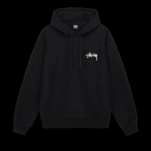 Stussy 8 Ball Fade Hoodie 'Black'