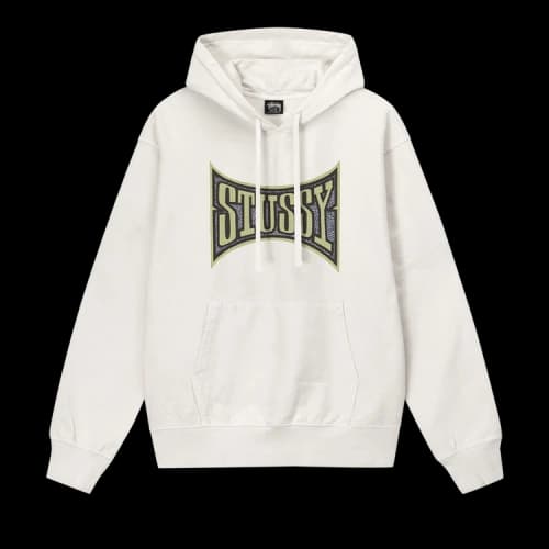 Stussy Champion Pigment Dyed Hoodie 'Natural'