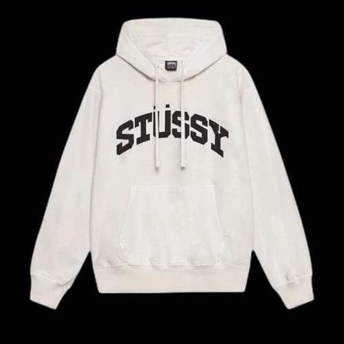 Stussy Block Sport Pigment Dyed Hoodie 'Natural'
