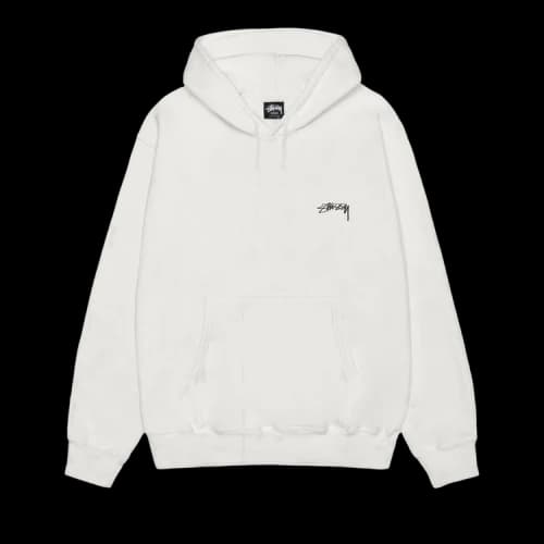 Stussy Smooth Stock Pigment Dyed Hoodie 'Natural'