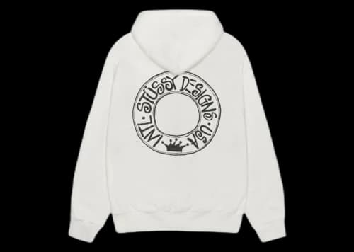 Stussy Buana Pigment Dyed Hoodie Natural