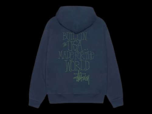 Stussy Built In USA Hoodie Curry