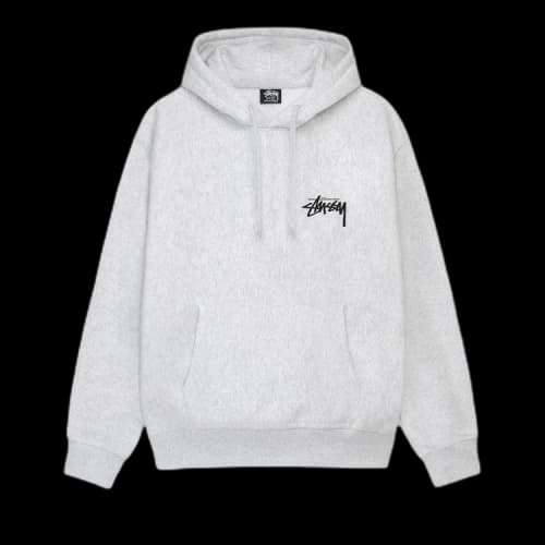 Stussy Cherries Hoodie 'Ash Heather'