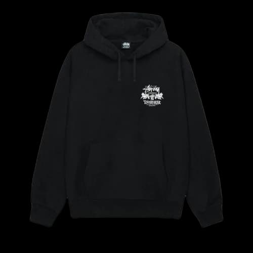 Stussy Tough Gear International Hoodie Black