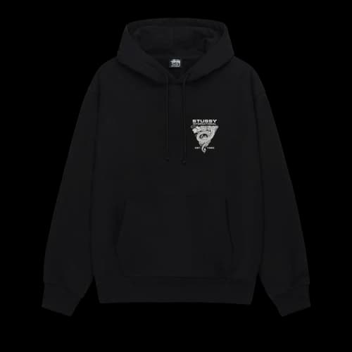 Stussy Dragon Hoodie 'Black'