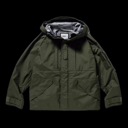 WTAPS Sherpa hooded Interchange Jacket Green