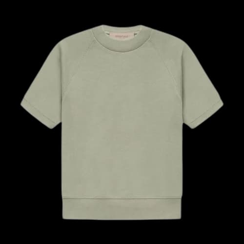 Fear of God Essentials Short-Sleeve Raglan Crewneck 'Seafoam'