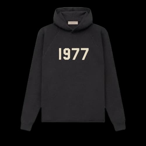 Fear of God Essentials Knit Hoodie 'Iron'