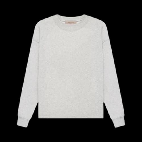 Fear of God Essentials Relaxed Crewneck 'Light Oatmeal'