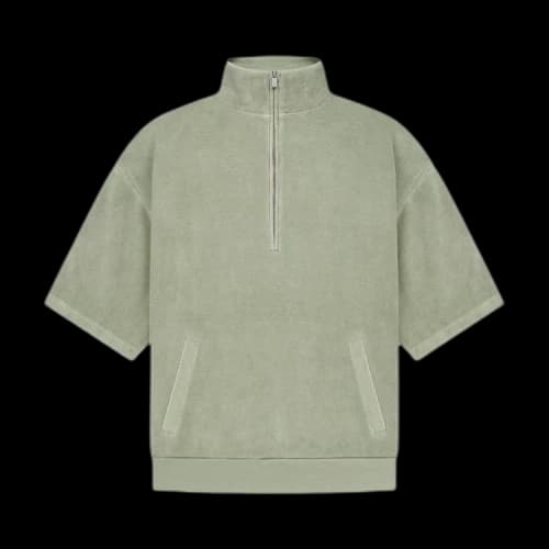 Fear of God Essentials Velour Mockneck 'Seafoam'
