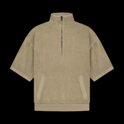 Fear of God Essentials Velour Mockneck 'Oak'