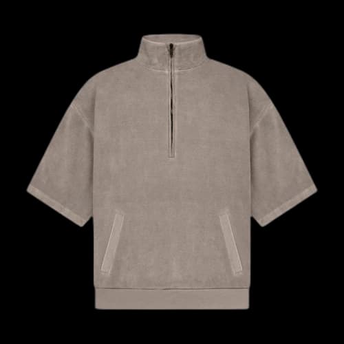 Fear of God Essentials Velour Mockneck 'Desert Taupe'