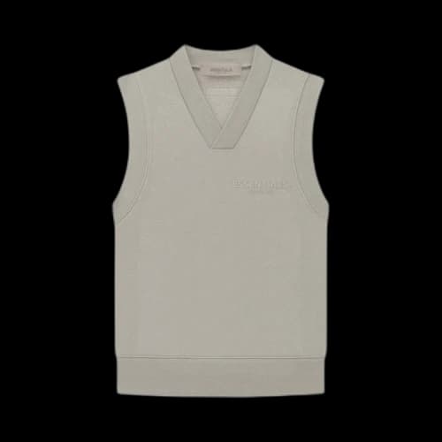 Fear of God Essentials Pullover V-Neck Vest 'Seal'