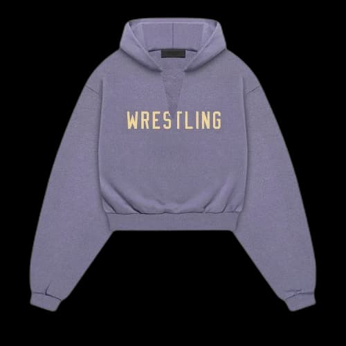 Fear of God Essentials Women's Fleece Hoodie Lavender