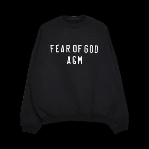 Fear of God Essentials Heavy Fleece Crewneck 'Black'