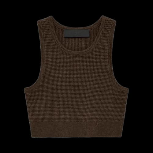 Fear of God Essentials Waffle Sport Tank 'Brown'
