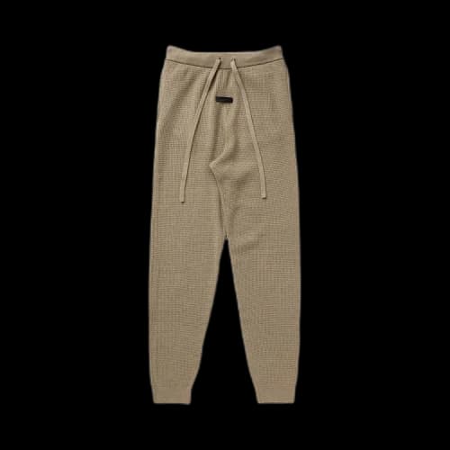 Fear of God Essentials Waffle Fitted Sweatpant 'Desert Sand'