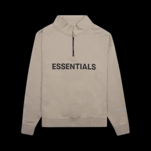Fear of God Essentials Mockneck Half Zip 'Sage'