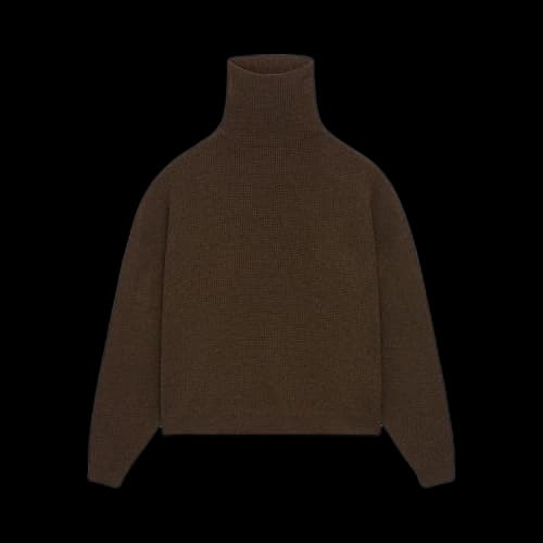 Fear of God Essentials Waffle Turtleneck Brown