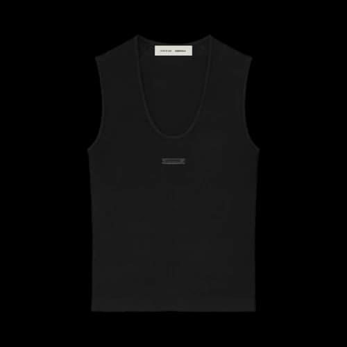 Fear of God Essentials Women's Rib Tank Vintage Black