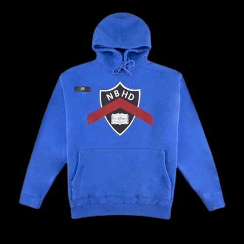 Neighborhood Crew Hooded Sweatshirt 'Blue'