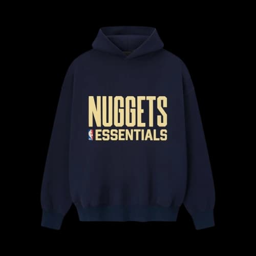 Fear of God Essentials Nuggets Sport Hoodie Midnigth Navy